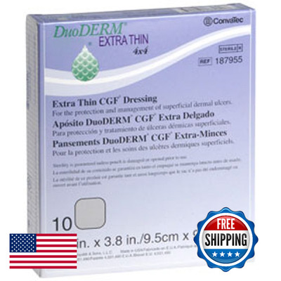 DUODERM CGF Extra Thin Dressing 4'' x 4'' (10 Count)