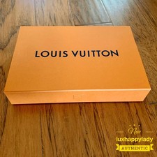   NEW LOUIS VUITTON Medium Empty Storage Gift Box 12"x8"x2.5"