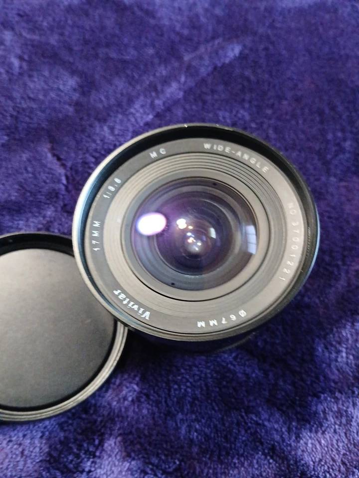 Rare MC Vivitar Auto Wide Angle 17 mm 3.5 Japanese lens 3.5/17 Nikon F Mount - Image 2 of 4