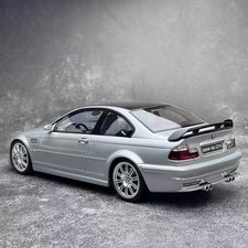 OTTO 1:18 BMW E46 M3 GTR STREET Edition Resin Car model Silver