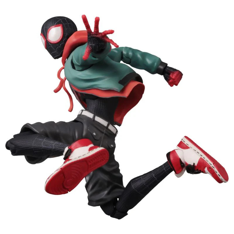 Figura De Spider-Man Miles Morales De SV Action Into The Spider-Verse