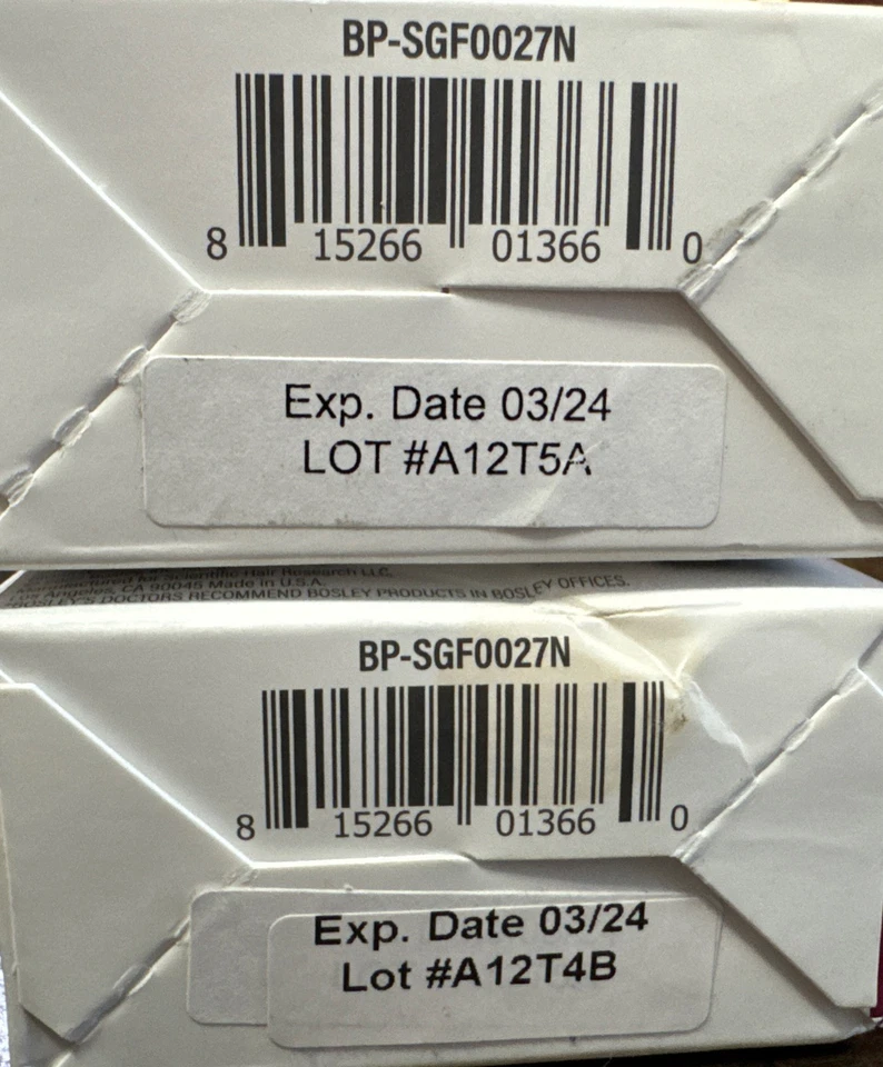 2 Brand New Bodley MD Hair Regrowth Treatment For Women 1-60mL / 2 FL. Oz. - Image 3 of 4