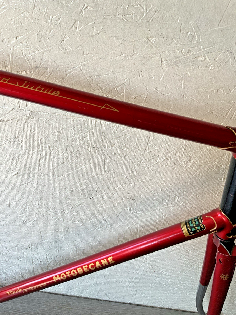Cadre Et Fourche Motobecane Grand Jubilé 60 Cm - Reynolds, Huret, Pour Vélo De Route