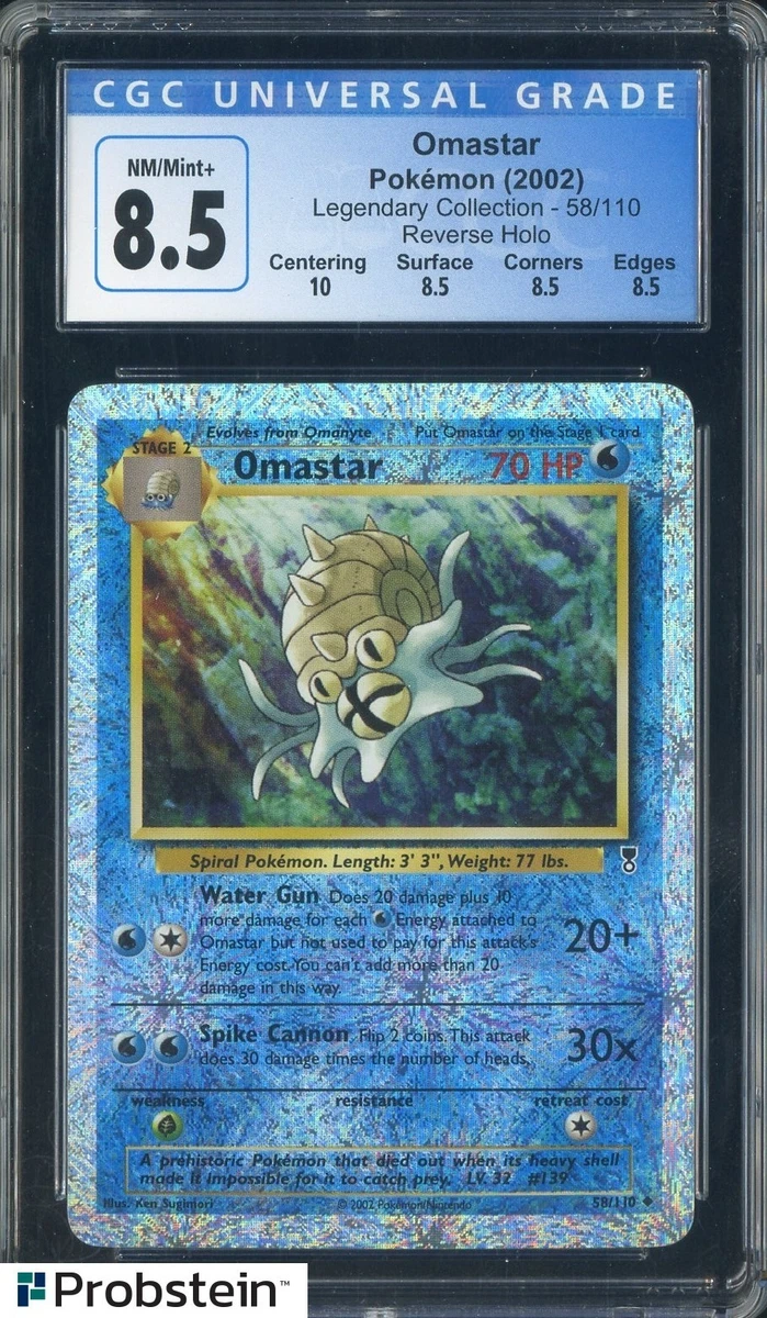Pokémon TCG Legendary Collection 8.5 Graded Individual Collectible