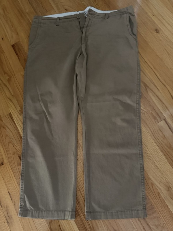 Old Navy Pants Broken In Khakis Men’s size 44x34