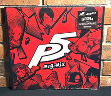 PERSONA 5 - Soundtrack, Limited 1st Press RED COLORED VINYL LP New  Sealed 