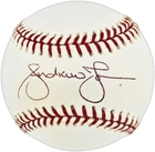 Andruw Jones Signed Official MLB Baseball Atlanta Braves Beckett BAS QR #BX67653