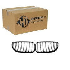 DIEDERICHS SPORT KÜHLERGRILL SET NIEREN SCHWARZ MATT passend für BMW 3er E92 E93