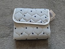 TU Baby Portable Baby Changing Matt Blue Stars Design Brand New with Tags BNWT