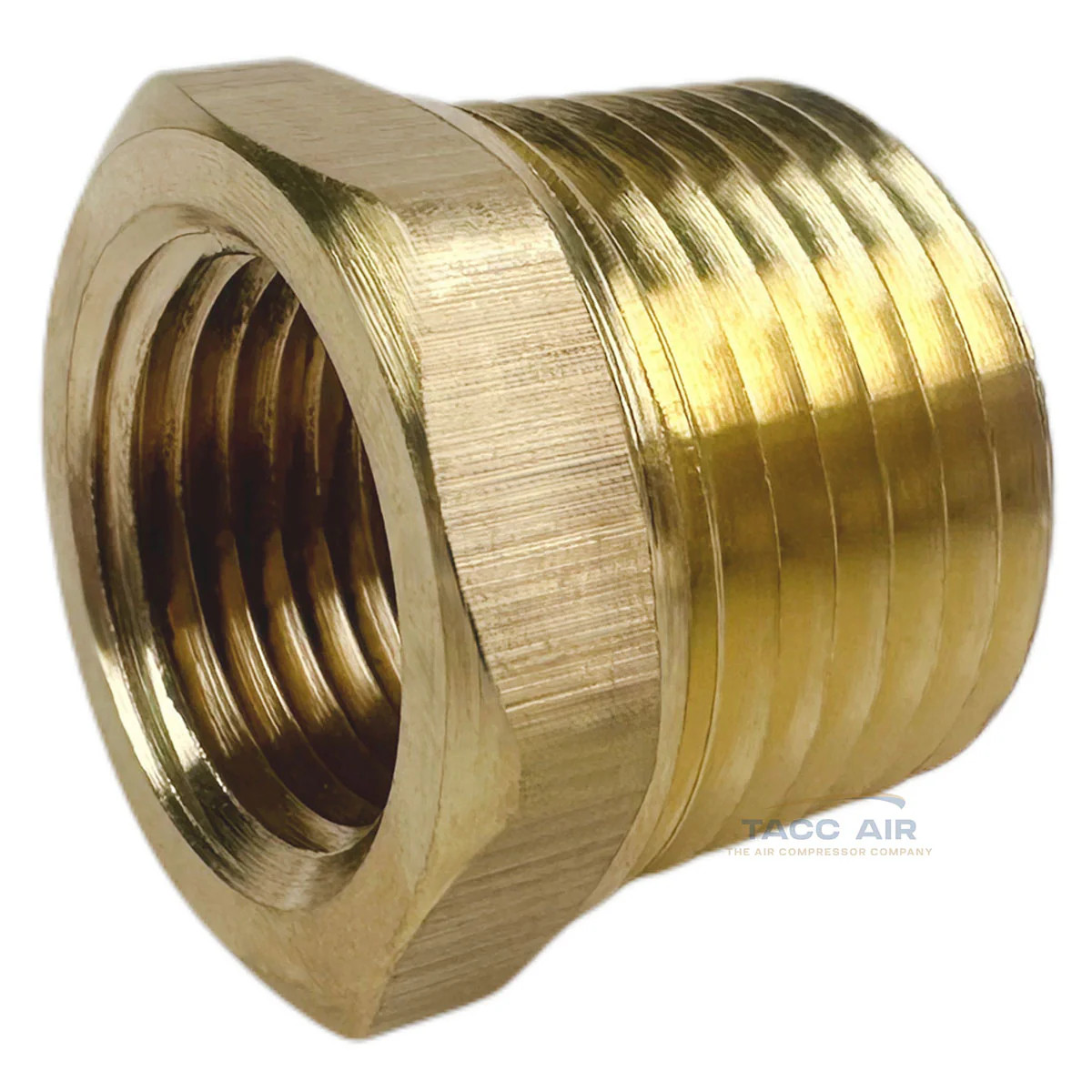 10 PC 1/2" Male x 3/8" Female Hex Reducer Bushing Adapter Pipe Reducing Fitting