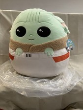 Squishmallows Grogu 24 Jumbo Plush Star Wars Mandalorian Disney