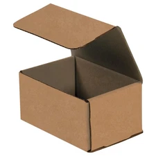 BOX USA Shipping Boxes Small 6L x 4W 3H, 50-Pack | Corrugated Cardboard for