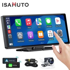 11.26" Car Stereo Wireless Apple CarPlay Android Auto FM Touch Screen Radio Cam