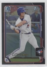 2015 Bowman Draft Chrome Asia Exclusive Black Refractor Carl Wise #139 0o6v