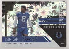 2018 Panini Unparalleled Rookie Impact 59/75 Deon Cain #230 1u6