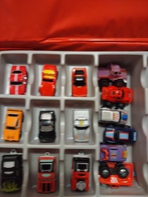 Huge Vintage 48+ Micro Machines & Others Car Lot Plus Carrying Case