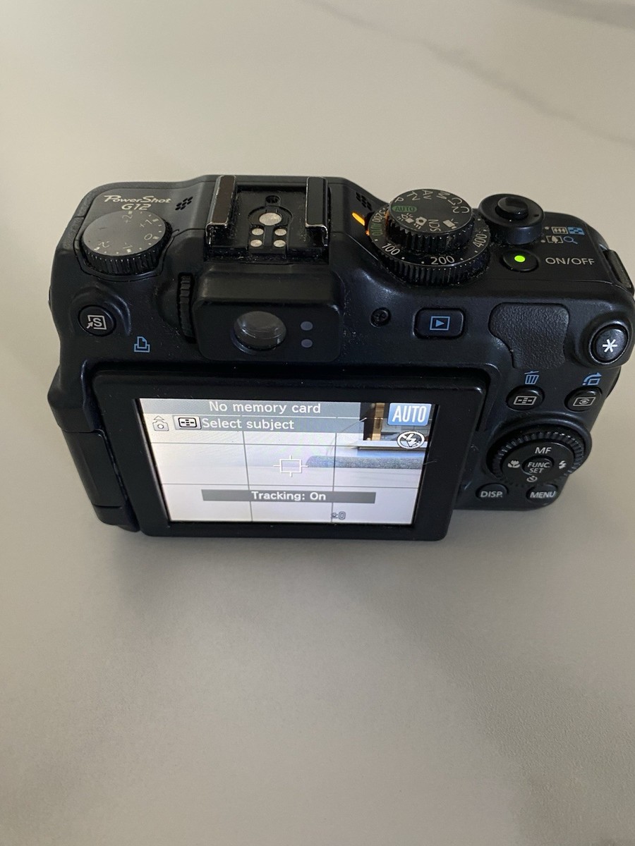 极美品 Canon PowerShot G12 キャノン Canon PowerShot G12 10.0MP Digital Camera - Black for sale