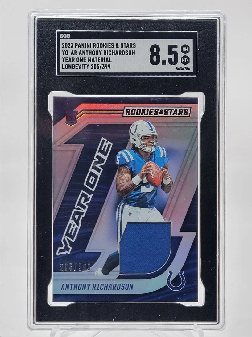 Anthony Richardson Panini Rookies & Stars Year One #YOAR Longevity