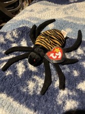 Ty Beanie Baby Spinner The Spider Toy 1997 