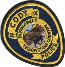 WYOMING - Cody Police Department - Buffalo Bill's Yellowstone Country - 1901