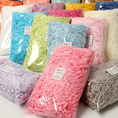 20g Multicolor Shredded Crinkle Paper Gift Box Filler Party Wedding Decor