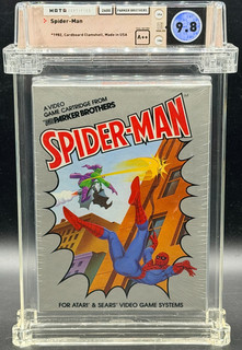 Spider Man Atari Atari 2600 Factory Sealed New PSA 9.8 A Graded Marvel
