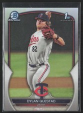 2023 Bowman Draft #BDC-25 Dylan Questad #BDC-25 Chrome Refractor