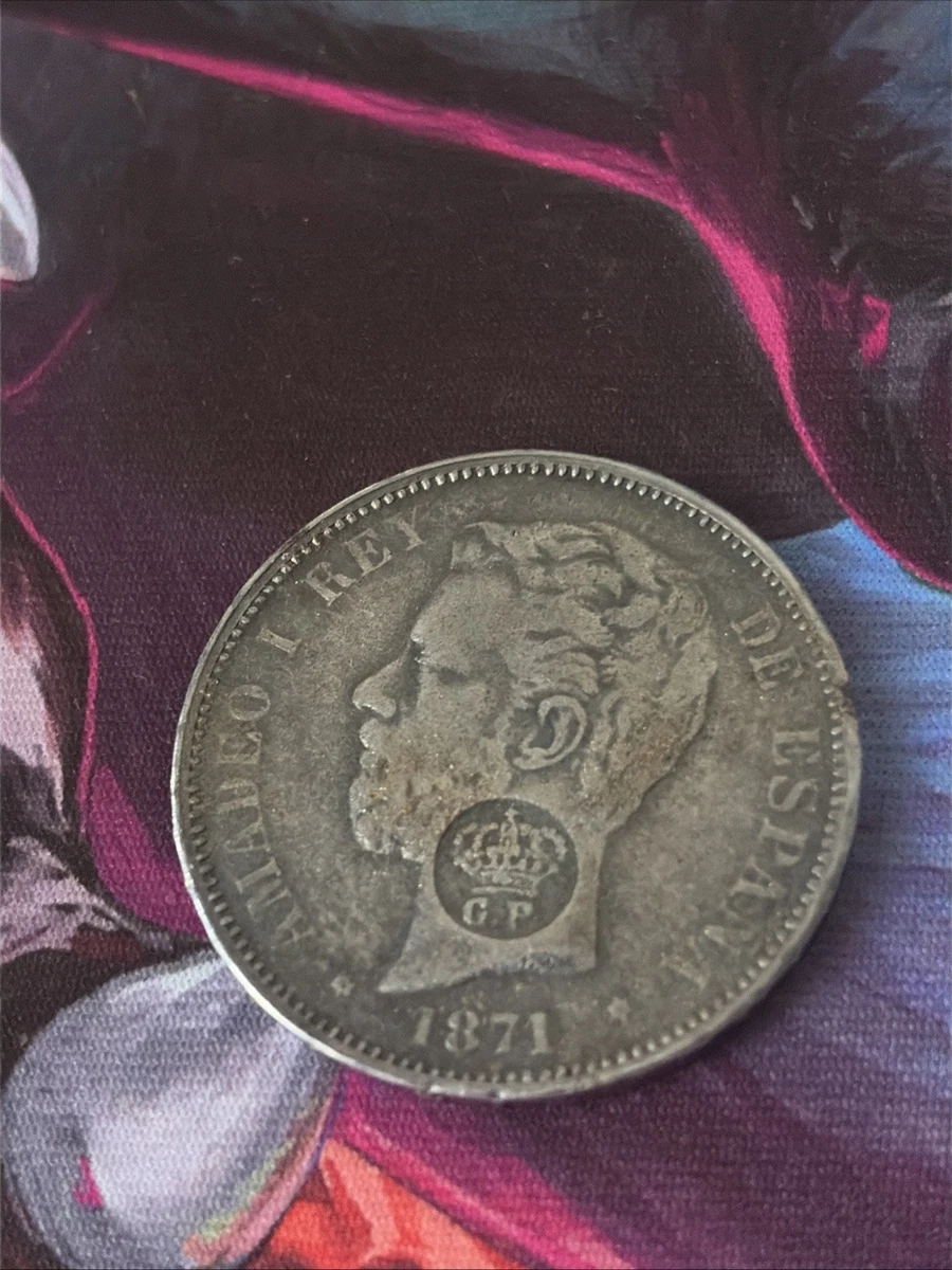 1871 Year Spanish Coins for sale | eBay