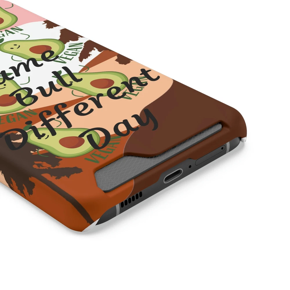 Slim Protective Phone Case with Built-in Card Holder  