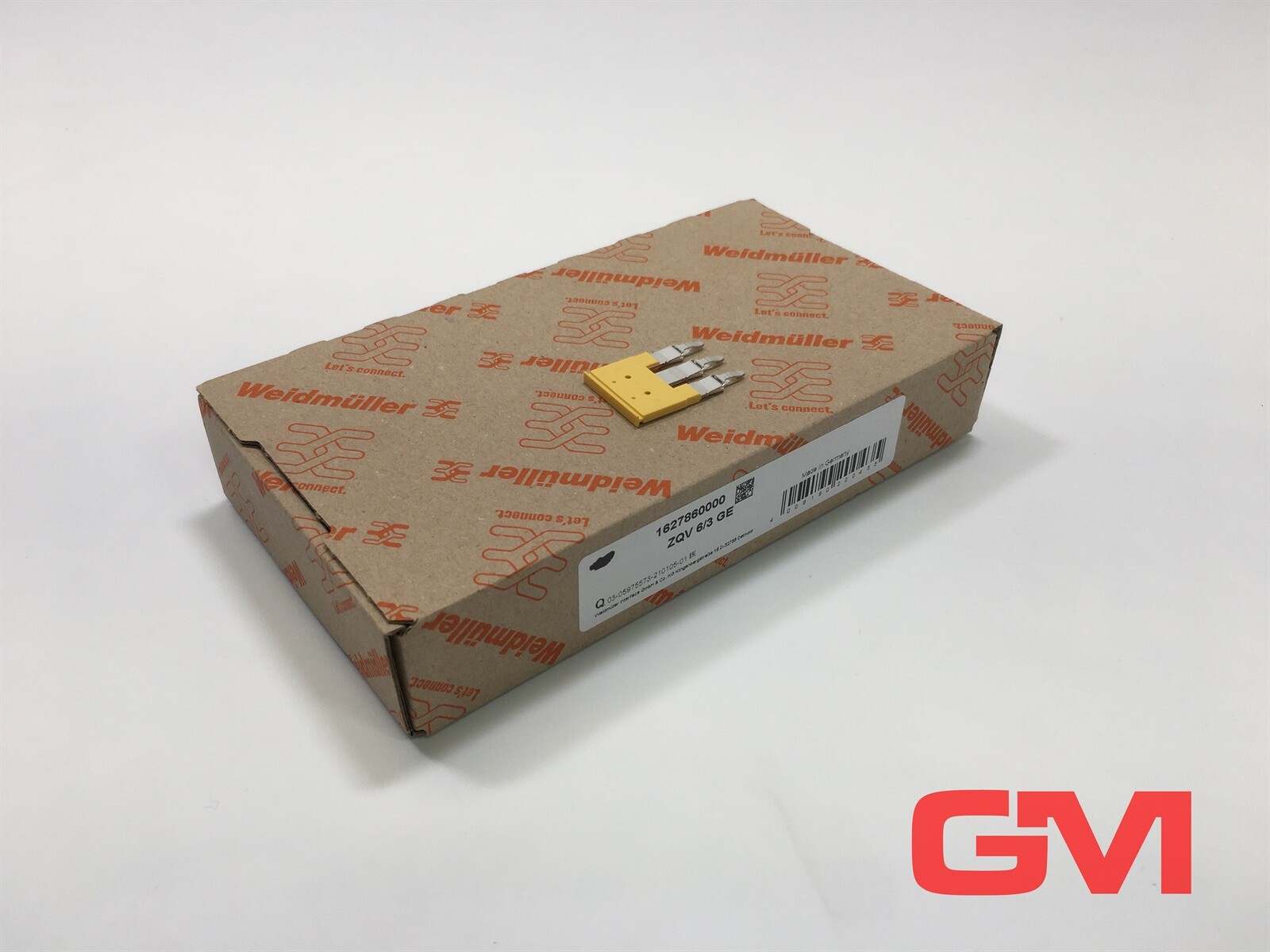 Ve 56x Weidmüller Cross-connector Zqv 6/3 Ge 1627860000 41A