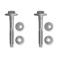 For Audi A3 8P 2003-2013 2x Rear Lower Suspension Control Arm Bolts + Nuts Pair
