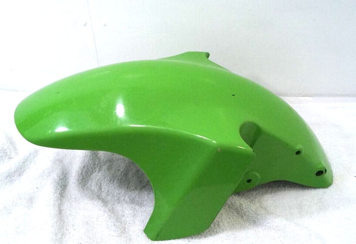 【フェン】 95-97 Kawasaki Ninja ZX6 R 600 Front Wheel Fender Cowling OEM
