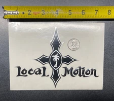 VINTAGE LOCAL MOTION STICKER/ DECAL/LARGE/ SURFING