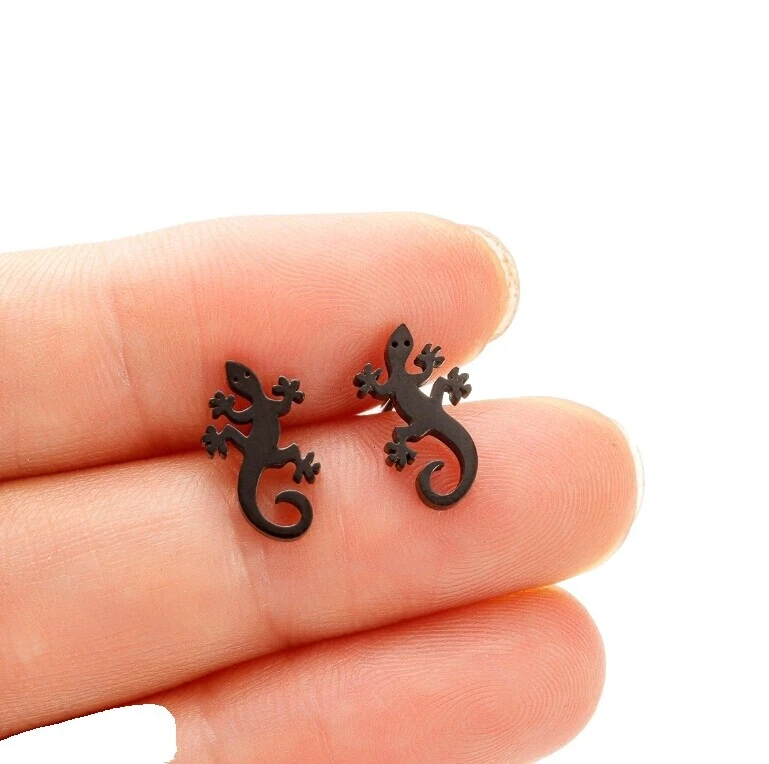 Titanium Punk Stud Fashion Earrings