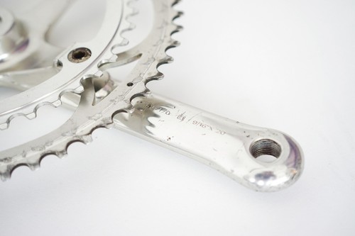 Vintage Campagnolo C-Record Bicycle Crankset 170 mm 41/53 T New 41T Chainring - Picture 12 of 12