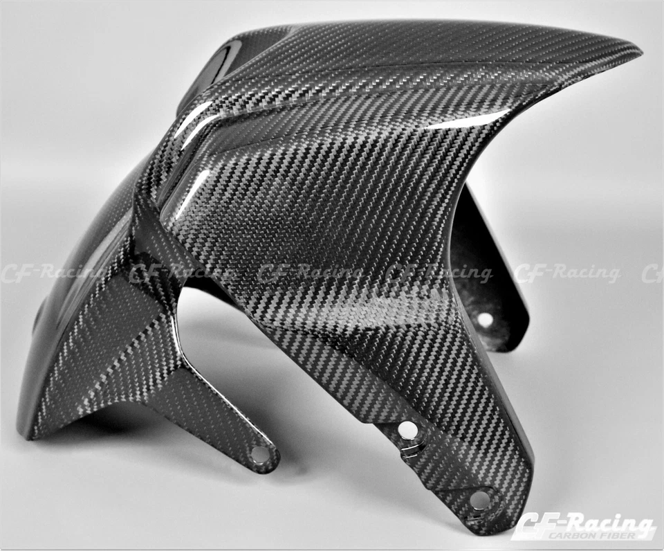 2007-2012 Suzuki B-King Front Fender - 100% Carbon Fiber - Imagem 4 de 4