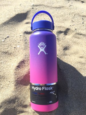 blue pink and violet hydro flask