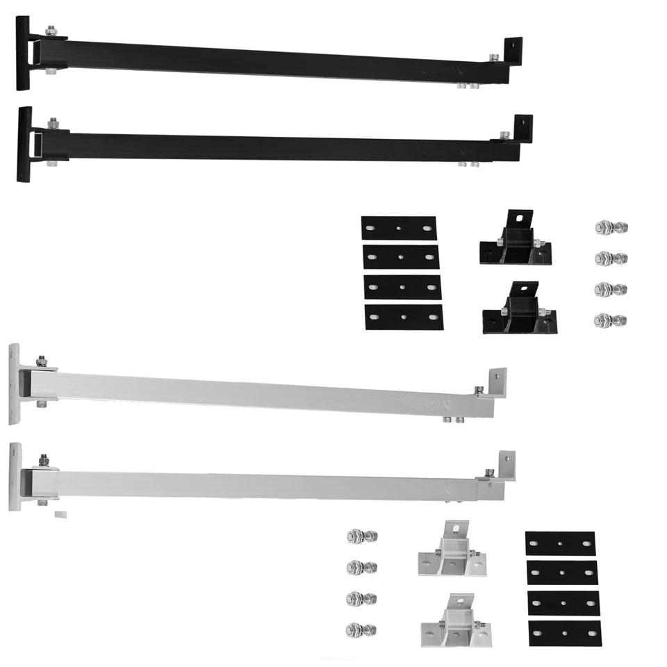 Nuasol Aufständerung Solarmodul Halterung Balkonkraftwerk Flachdach 2 Stück