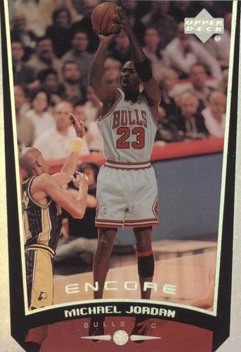 MICHAEL JORDAN 1998-99 Upper Deck UD Encore Driving Forces Insert 