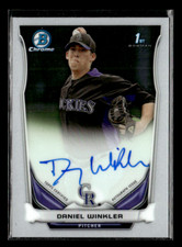 2014 Bowman Chrome #BCAP-DW Daniel Winkler Autographs