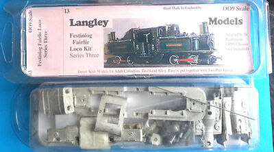 Festiniog Doppelend Fairlie 9 BODY I3 UNLACKIERT OO Maßstab Langley Modelle Kit