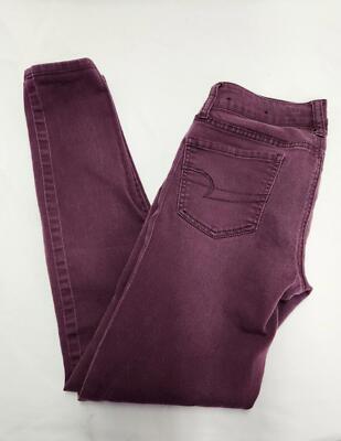 American Eagle Outfitters Plum Skinny Jeggings Size