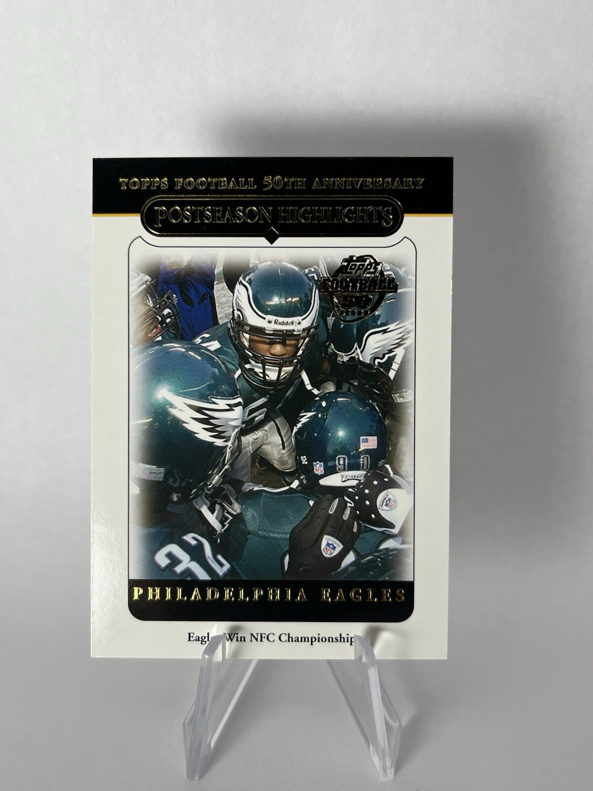 Philadelphia Eagles #359 2005 Topps 50th Anniversary Postseason Highlights