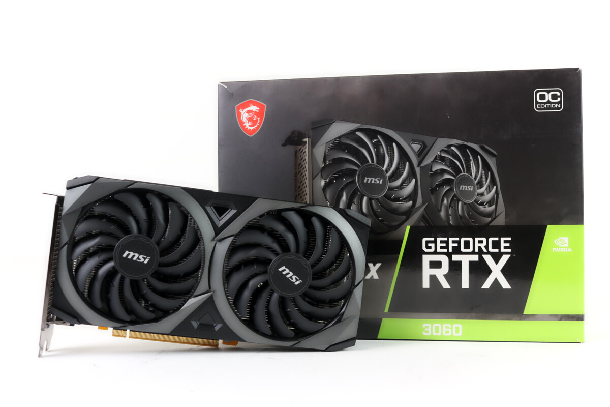 MSI GeForce RTX 3060 12GB Ventus 2X OC w/Box | 1yr Warranty