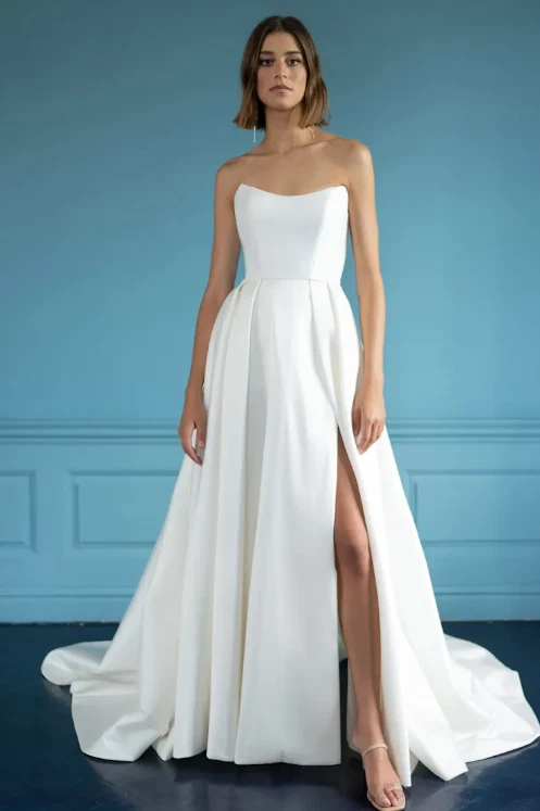 Vestido de novia Jenny Yoo Mollie - NUEVO - Talla 0 Foto 3 de 4