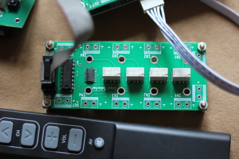 Volume Control Relay Attenuator 2 channels selector RCA 10K, 22K, 50K, 100K - Image 2 of 4