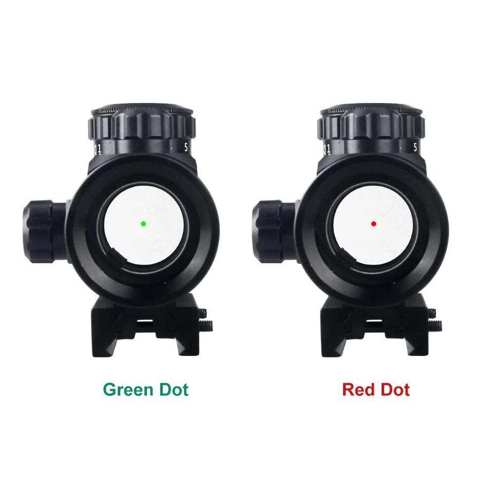 Tactical 2x40 5 MOA Red Green Dot Sight Scope Hunting for 11mm/20mm Rail Mount - Image 4 of 4