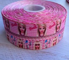 7/8" Barbie Grosgrain Ribbon ,Barbie Doll Ribbon