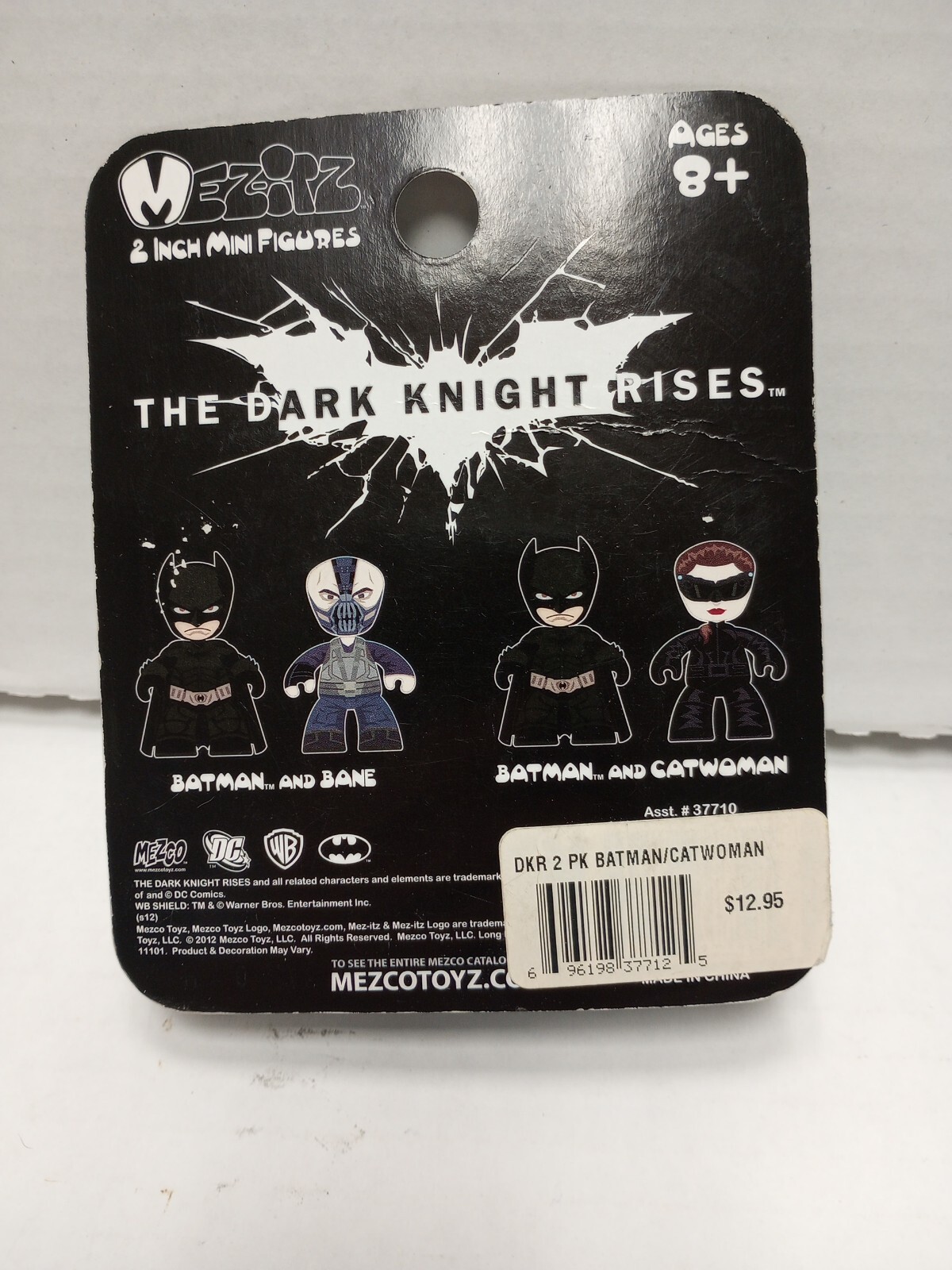 San Diego Comic-Con 2010 Mezco Exclusive DC Universe Batman And Joker Mez Itz 2 Pack - Foto 9
