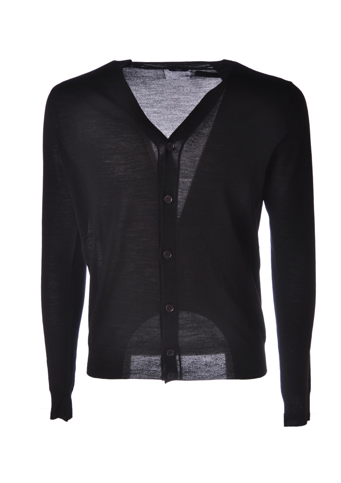 Вязаный кардиган manica lunga nero 2601 от Hosio Mann 29890₽